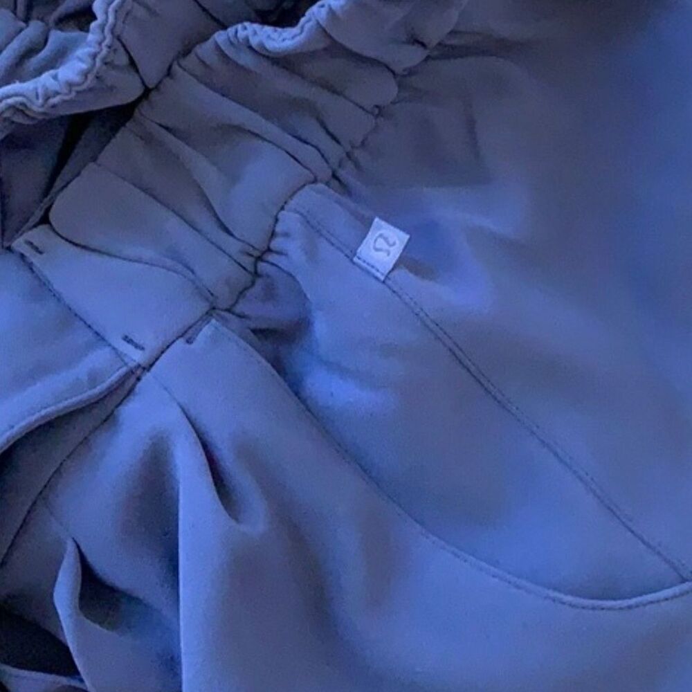 Lululemon Noir Pant High-Rise 30"  *Woven *Gatsby Blue - Picture 7 of 12